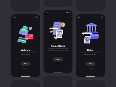 Onboarding screens for iOS app design ios onboarding ui ux