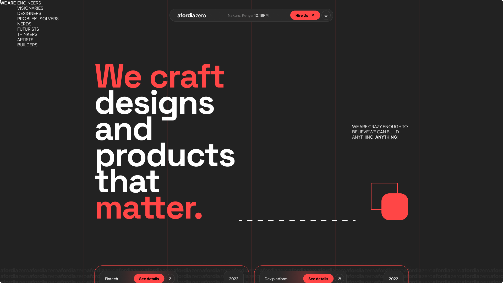 AZ branding design portfolio ui ux web website