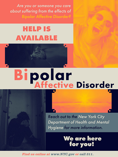Bipolar Awareness Poster design graphic design poster