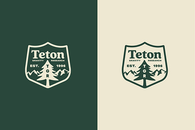 Teton Gravity Research Apparel apparel badge design brand graphic design