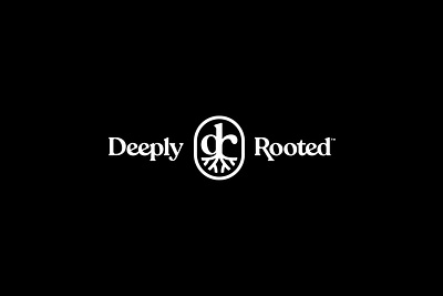 Deeply Rooted apparel brand design brand identity branding fashion graphic design identity design logo logodesign