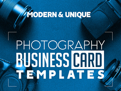 Modern Photography Business Cards business card templates business cards graphic design photo card photo studio photographer photography print card print ready visiting card