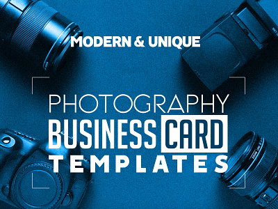 Modern Photography Business Cards business card templates business cards graphic design photo card photo studio photographer photography print card print ready visiting card
