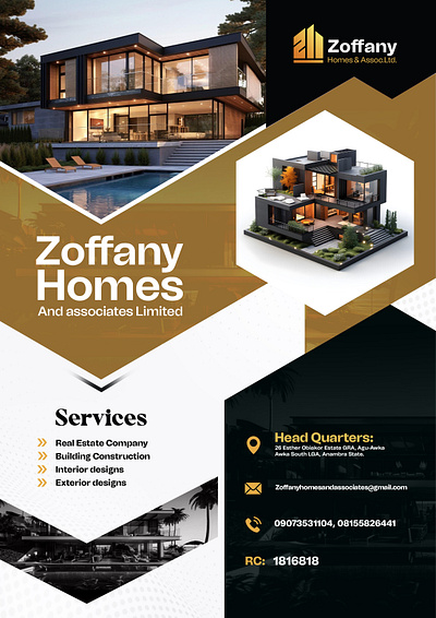 Real Estate Flyer art flyer flyer design graphic graphic design home house house flyer interior photoshop poster poster design real estate