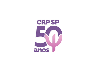 CRP SP 50th anniversary 50 anos 50 years after effects animation animação aniversário anniversary badge crp crp sp logo logo animation logo intro logo reveal motion motion design psicologia psychology selo selo comemorativo