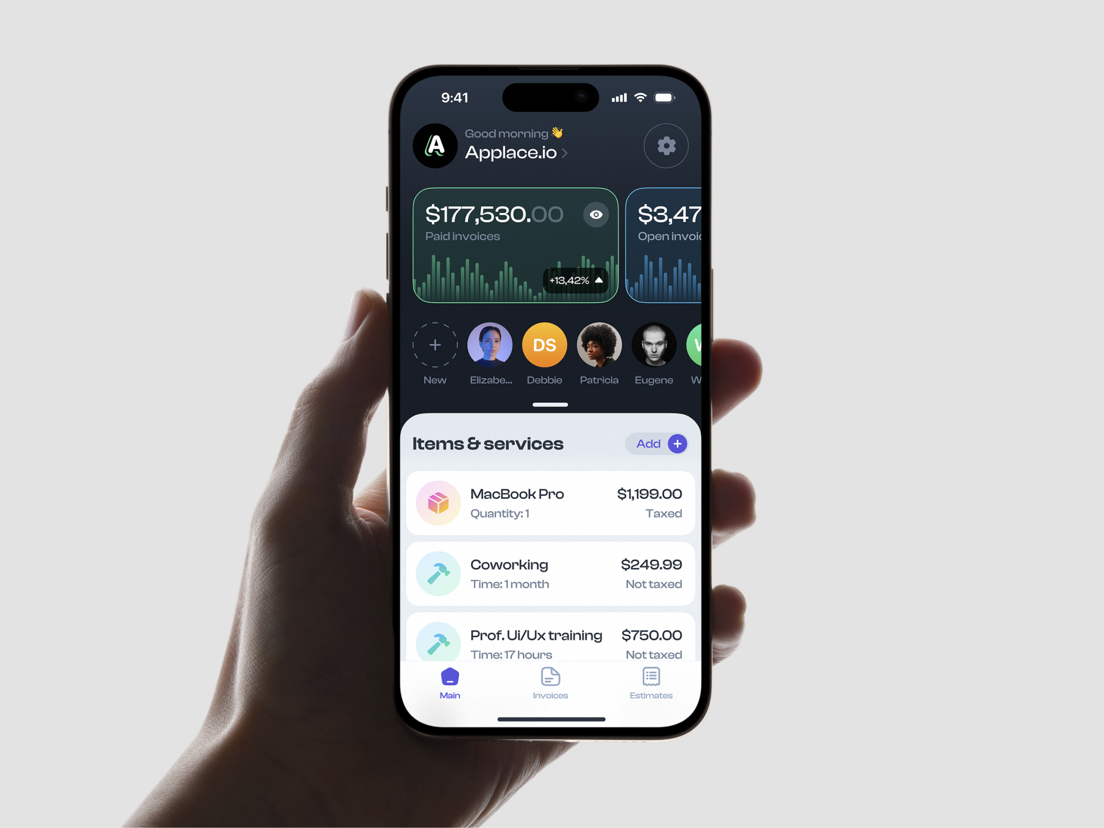 Example of Creator & Ai Generator Mobile App Design
