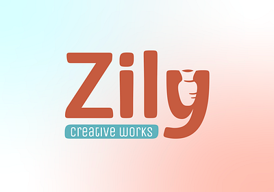 Zily Creative Works Logo branding ceramics creative fun graphic design logo pottery silly