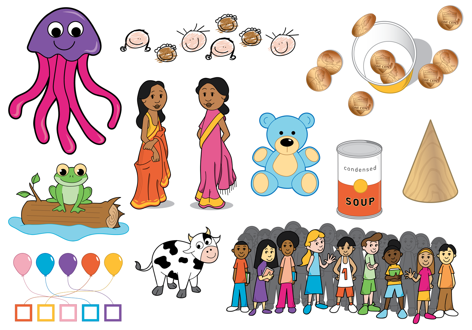 Education Art animals cartoon children comic art edtech educational illustration frog girls illustration kid friendly kids school school art