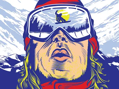 Snowrider brand branding breckenridge denver design dew tour graphic design illustration mountain dew screen print screenprint snowboard art snowboard illustration snowboarder art vector vector art vector drawing vector illustration