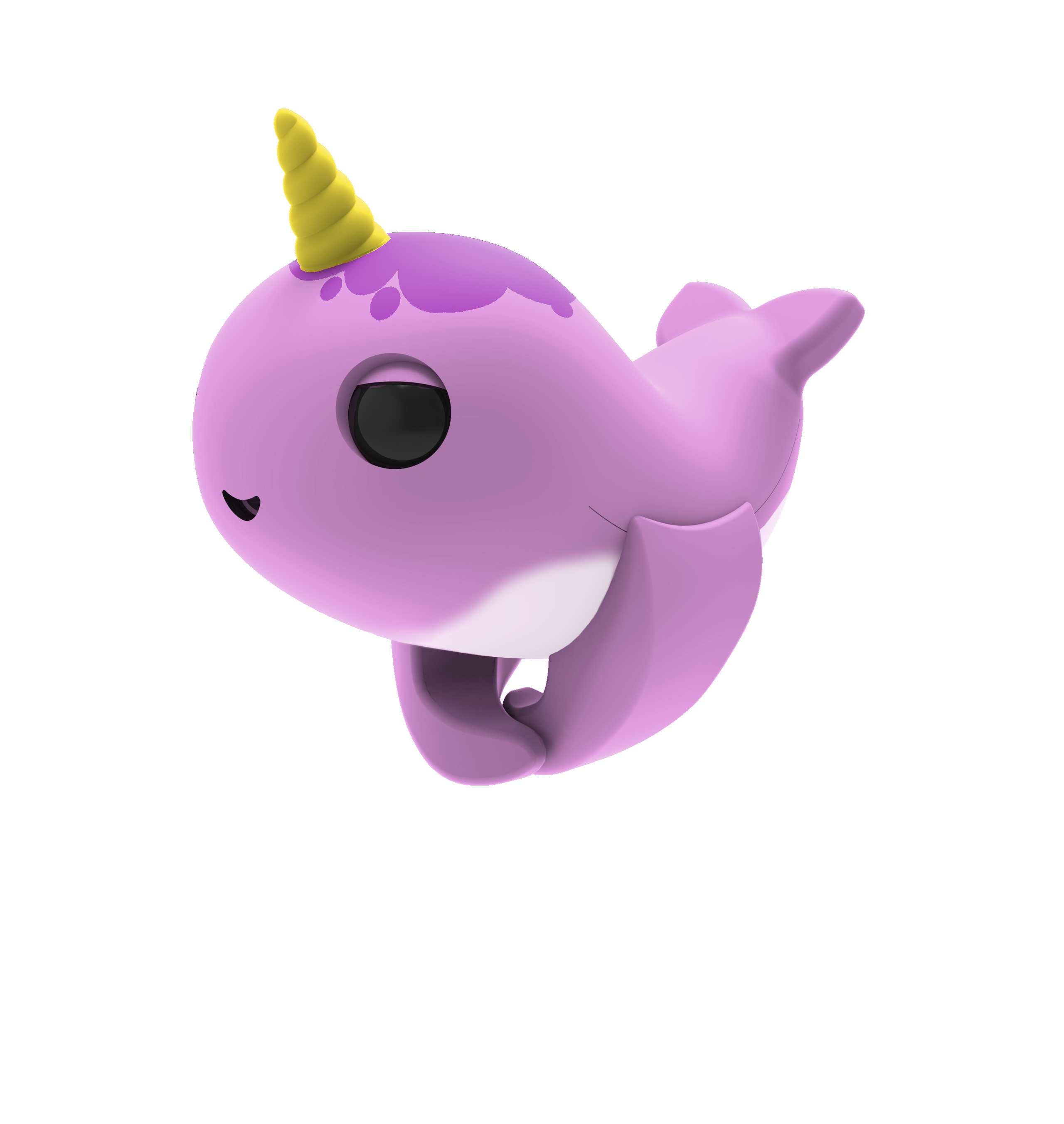 Wowwee - Fingerlings Narwhal by Marc-André Dubois on Dribbble