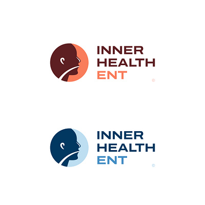 Inner Health ENT Logo Design branding ent logo graphic design health logo logo logo design medical medical logo modern logo