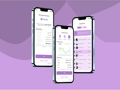 Gold Investment on Amartha | UX Study Case amartha app bank banking digital banking finance financial fintech gold investment gold investment app holding leaderbaord mobile mobile app money payment stock trade transaction ui