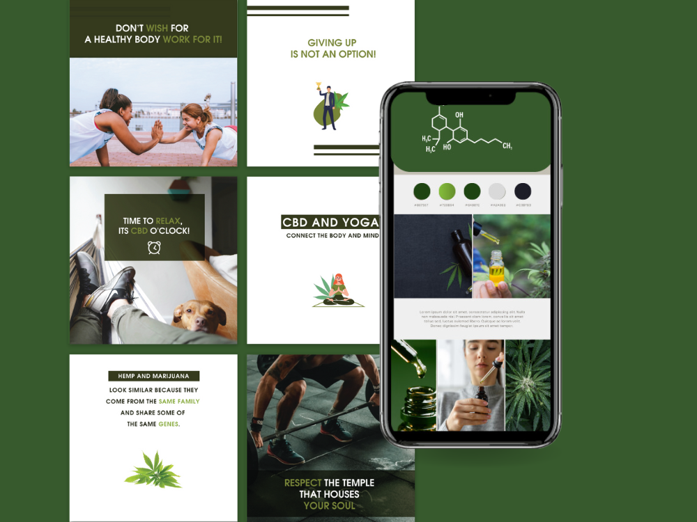 Example of Month Of Social Media Posts