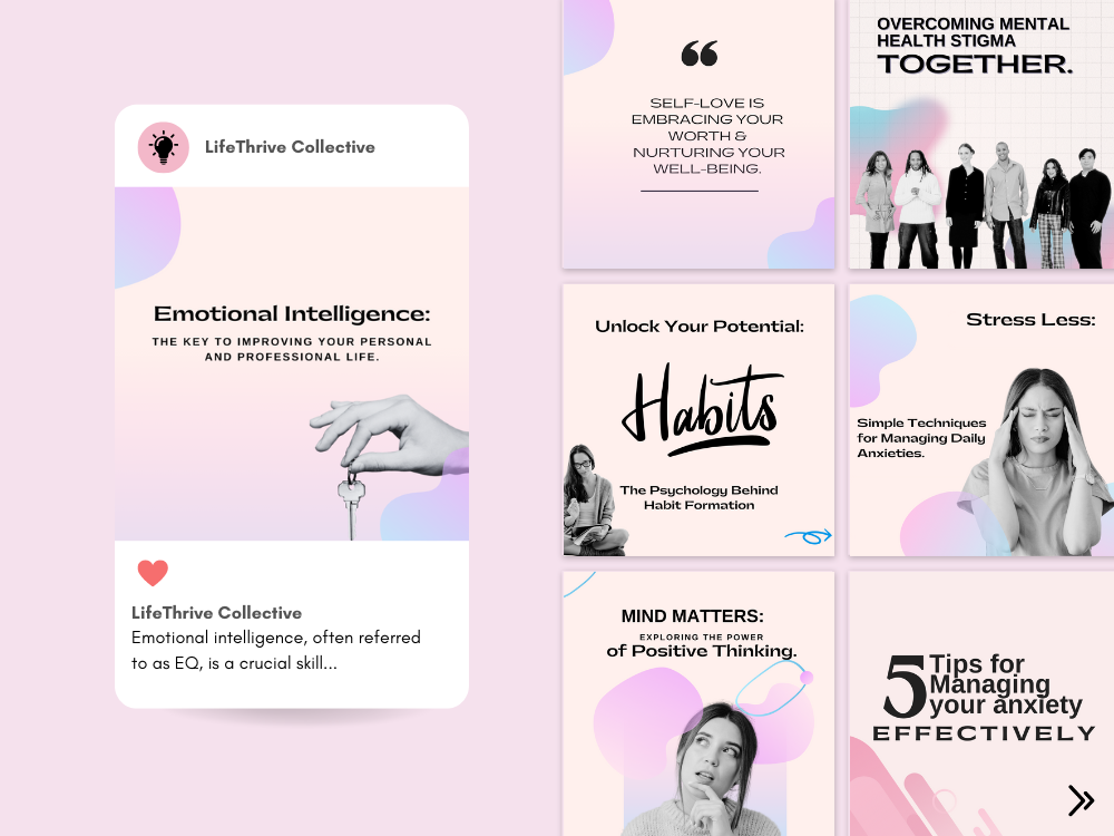 Example of Month Of Social Media Posts