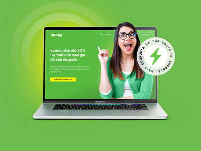 Landing Page - Igreen design developer frontend hotsite landingpage programacao site ui designer uiux ux designer uxui