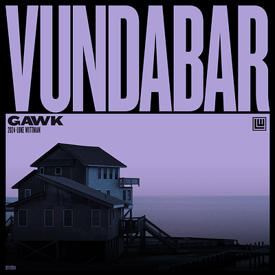 Vundabar(Gawk) Concept Album Cover adobe album cover design graphic design illustration photography