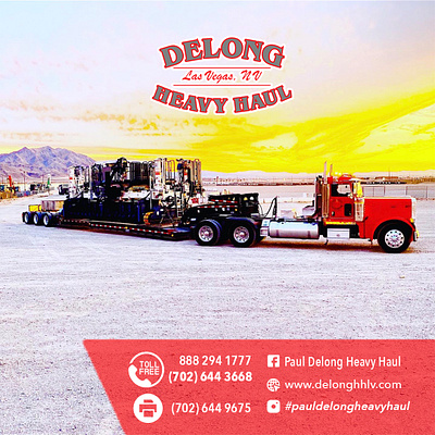 Heavy Haul company’s Paul DeLong has been in the trucking indust