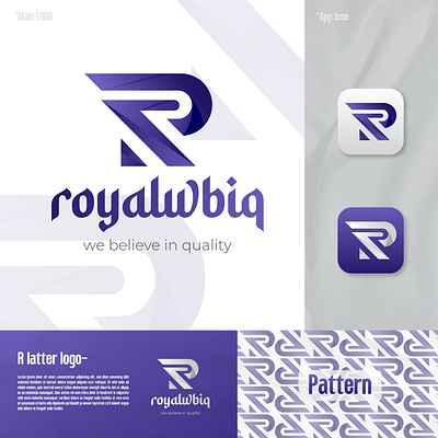 Royalwbiq Logo Design branding design graphic design illustration logo logo design vector