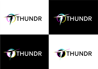 Thundr branding graphic design logo