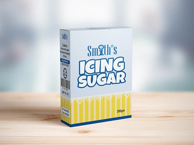 ICING SUGAR BOX box branding graphic design packaging