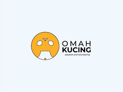 Omah Kucing - adoption & volunteering branding graphic design logo