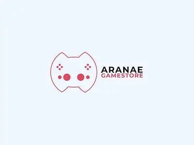 Aranae - Gamestore branding graphic design logo