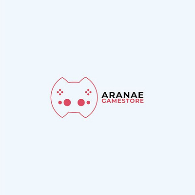 Aranae - Gamestore branding graphic design logo