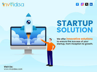 Our startup solution offers the right marketing solutions branding