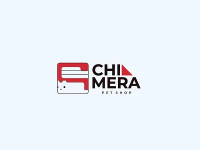 Chimera - Pet Shop branding graphic design logo