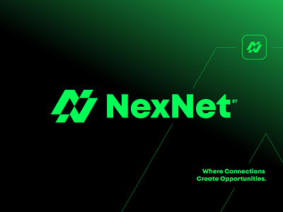 NexNet - N logo, N letter, Tech, Connect, Branding ai app application branding cloths creative logo logo logo design logo designer logo maker modern logo n letter logo n logo nn logo software sports tech logo technology logo ui website