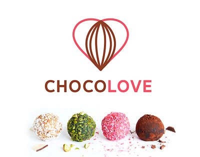 Logo for Choco Love branding chocolade design graphic design logo vector
