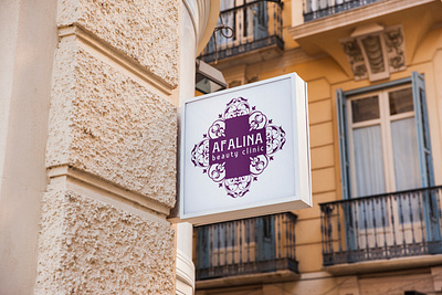 Logo for Afalina Beauty Clinic beauty branding clinic design graphic design logo vector