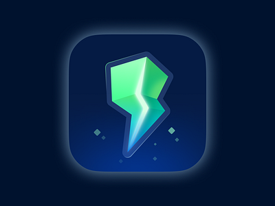 Lightning App Icon graphic design logo ui