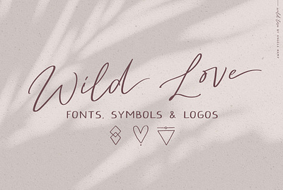 Script font Wild Love logos calligraphy display font fonts handwriting handwritten love romantic sans serif script script font wild love logos signature wedding