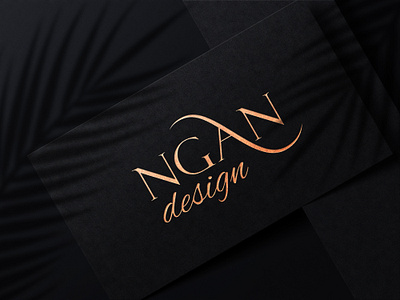 Logo for N Gan Design branding design graphic design logo vector