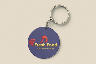 Fresh food (Best kacchi house ) logo design 3d animation branding food logo design graphic design logo motion graphics ui