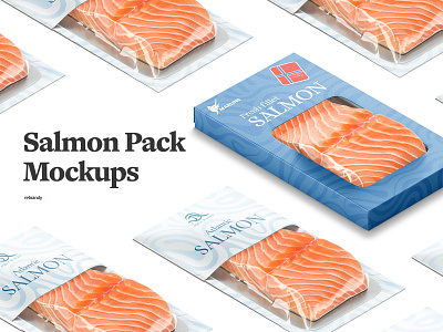 Salmon Pack Mockups natural