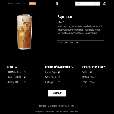 Title Brew first Project cafedesign coffee coffee shop coffee shop design coffeebrandidentity coffeeshopbranding coffeeshopconcept coffeeshopcreativity coffeeshoplogo coffeeshopmenudesign coffeshopart figma first project ui