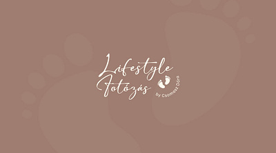 Lifestyle Fotózás - logo branding design graphic graphic design logo logodesign logotype photography