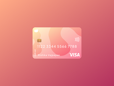 Credit card design ui ux