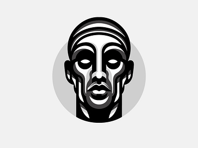 MAN africa america black branding design face graphic design icon identity illustration logo man marks mask men south africa symbol ui