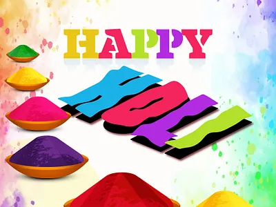 Happy Holi design happy holi photoshop template