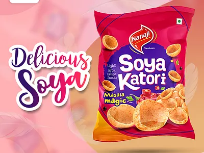 NANAJI Namkeen advertisement design illustration media namkeen photoshop social template