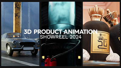 3D Product Animation Showreel 2024 3d 3d animator 3d artist 3d product animation 3d video animation animation artist branding graphic design motion graphics product video