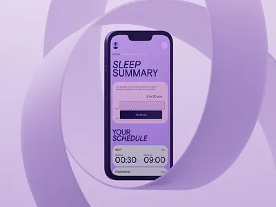 Healthy Sleep. Application 3d arnold case cg cinema4d design health illustration product redshift render rozov sleep visualisation wnbl