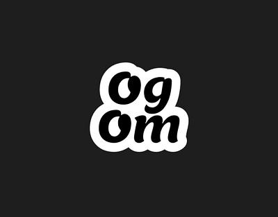 OgOm Logo by Omkar Lande on Dribbble