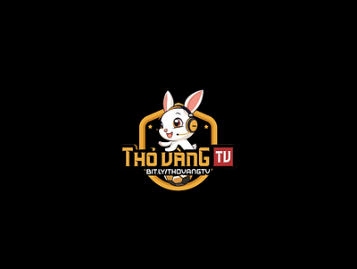 Logo Animation for Golden Rabbit TV animation haringuyen logo motion graphics ui