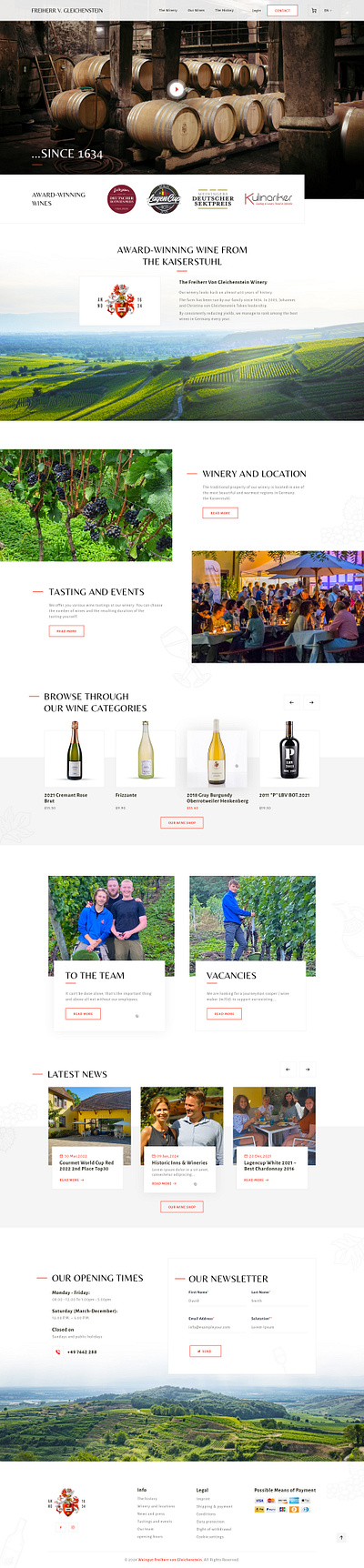 Wine Website