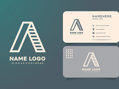 concept for a logo from initial A artwok branding design graphic design illustrasion logo vector