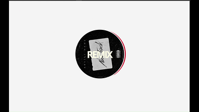 REMIX - A new refresh look for artists website animation artist branding landing page modern typograpgy ui web development webflow website